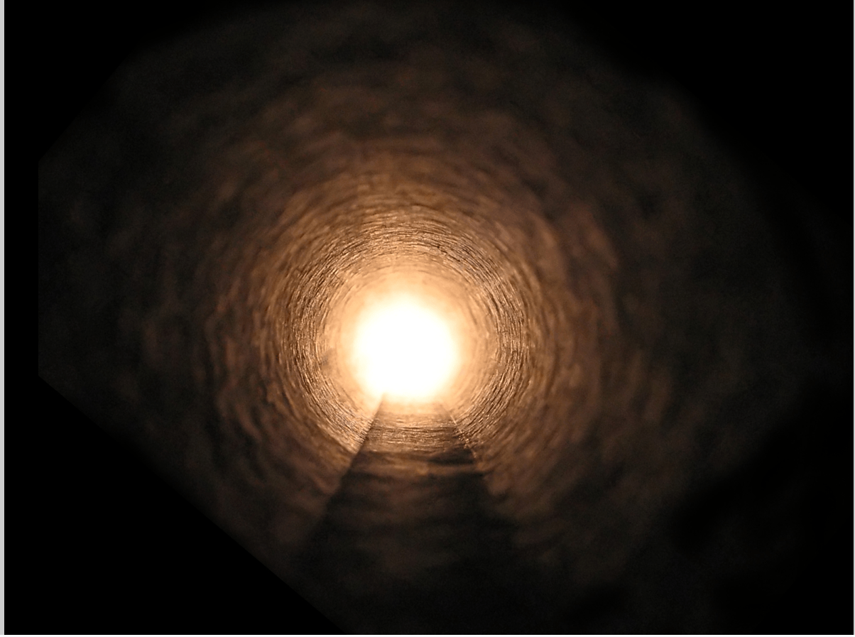 Er is licht aan het einde van de tunnel